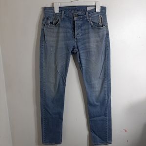 Rag &Bone Mens Distressed Slim Jeans Sz 32×32